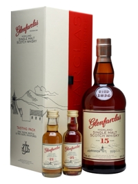 Glenfarclas Whisky 15 Anos Gift Box 21 & 25 Anos